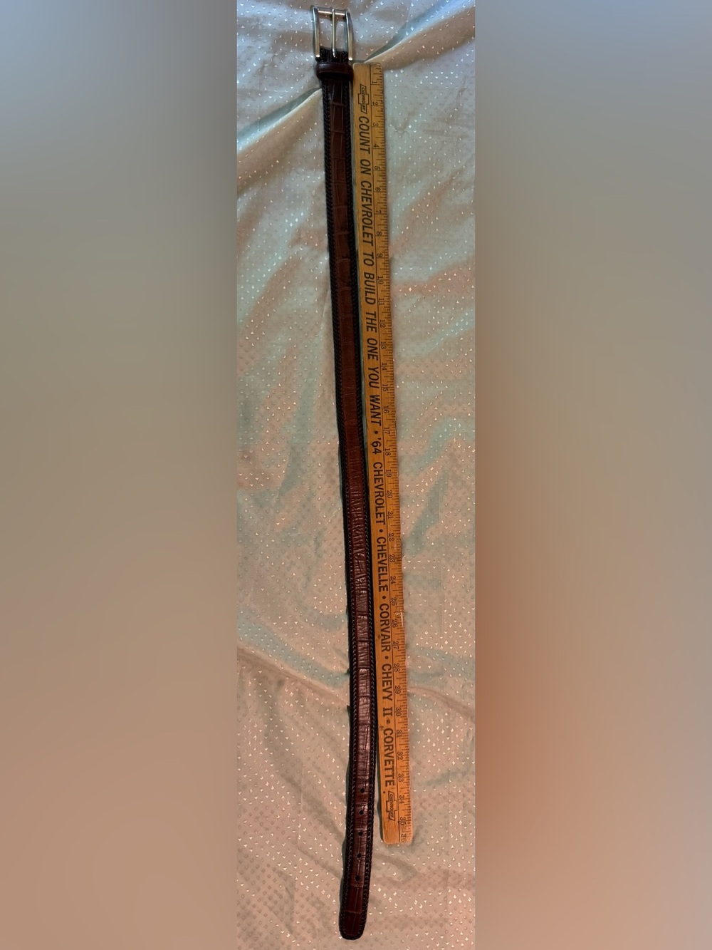 BRIGHTON MEN’S BELT Brown Size 36